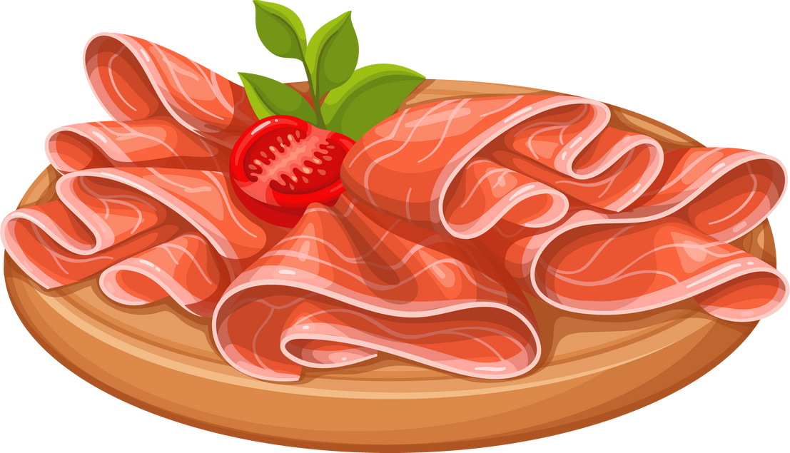 Prosciutto Crudo Italian Food